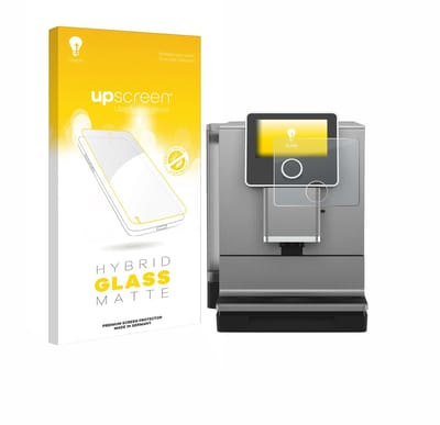 upscreen - Screenprotector voor Nivona NICR 970 - Folie Beschermfolie Beschermglas matte