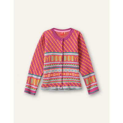 Oilily Vivaldi - Vest - Meisjes - Geel - 128/8yr