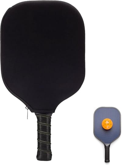 Neoprene Pickleball Paddle Cover, Paddle Case Racket Cover Sleeve Case Protector, Universal Size Case, Protect Your Paddle from Scratching Dents, 11.0 x 8.25 inch
