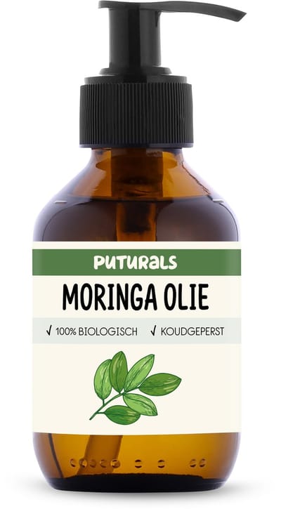 Puturals Moringa Olie 100% Biologisch - 150ml - Koudgeperst en Puur - Moringa Olie voor Huid en Haar