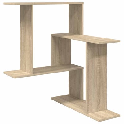 vidaXL - Wandplank - Sonoma - Eiken - 67 - x - 67 - x - 87 - cm - Bewerkt - hout