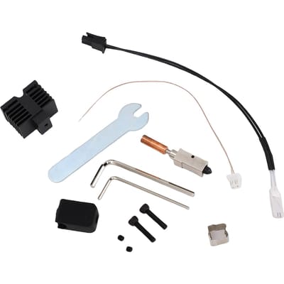 Hotend Kit Vervanging voor QIDI X Plus 3 X Maximum3 X Smart 3 3D Printer 0.4mm Gehard Stalen Nozzle Hot End Onderdelen