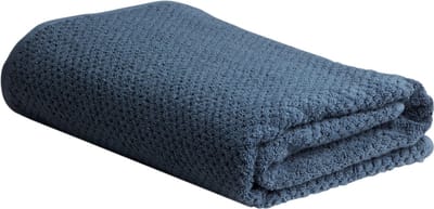 Yumeko badlaken dots blauw 100x150 - 1 st - Hotelkwaliteit - Bio, eco & fairtrade