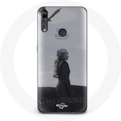 Coque pour Huawei P30 Lite Game of Thrones Saison 8 Daenerys Targaryen feu et sang Le Trône de Fer L