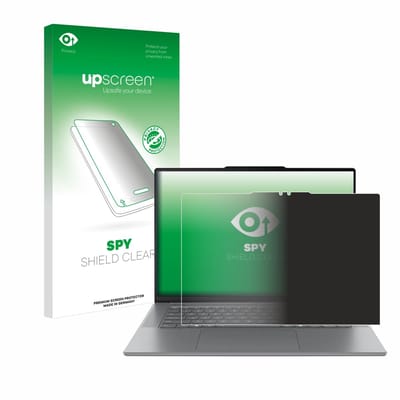 upscreen - privacy screenprotector voor Lenovo Yoga Slim 7 Gen 10 14" Aura Edition - Folie Beschermfolie Blauwlichtfilter