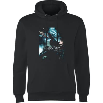 Harry Potter Goblet Of Fire Hoodie - Black - XL