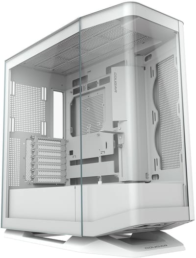 Cougar FV270 Serie - PC Behuizing - Panoramisch Wit - Zonder Gereedschap