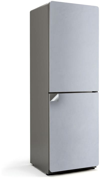 Wallfluent Koelkaststickers - Lichtblauw Koelkast Folie - 60 cm x 180 cm - Lichtblauw Koelkaststickers - Waterdichte Koelkast Sticker - Koelkast Decoratie - Koelkast Decoratie Stickers - Koelkast Cover