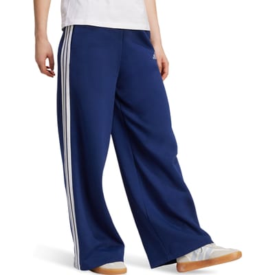 Adidas fleece Broeken Dames - Blauw - Maat XXL (50-52) - Katoen Jersey