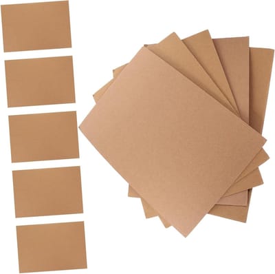 Kartonnen Dozen - Verhuisdozen Opslag - Veilig Verpakken - Stevig Golfkarton - 30x21 cm 10 Stuks - Lichtbruin