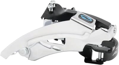 Fiets Voorderailleur - Versnelling Onderdeel - Wielersport Onderhoud - Dual Pull Design - 28.6-34.9 mm - Zilver