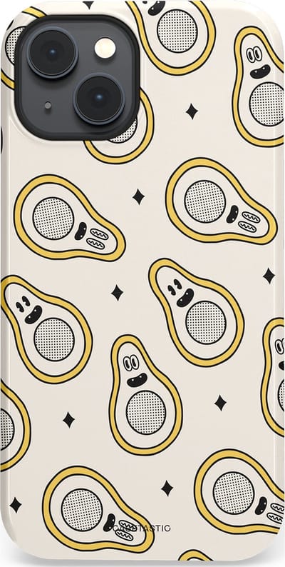 Casetastic Hoesje Geschikt voor Apple iPhone 14 Magsafe - Stijlvolle Beschermende Duo-layer Case - Vegycado