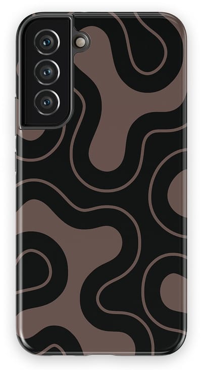 DripCase Motion Flow Tough Hoesje Samsung Galaxy S22 Plus | Backcover met Mag | Trendy Design | Valbescherming | Wander Lines