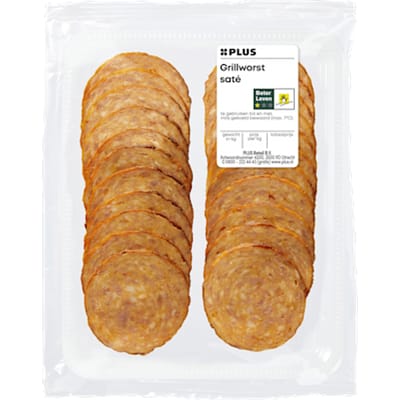 Grillworst saté