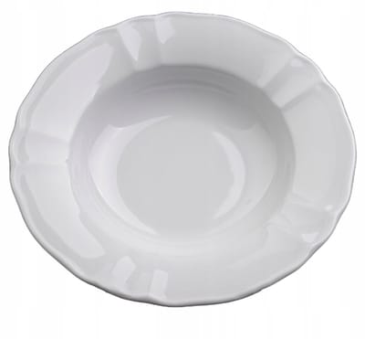 Lubiana Maria diepbord 23cm - Elegant porseleinen pastabord