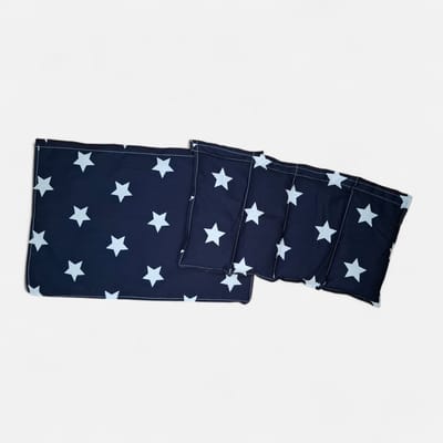 verzwaringskussen - verzwaardekussen - blauw ster met losse hoes