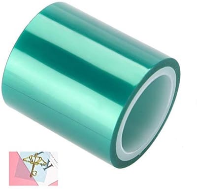 JHUBERS- Tape - DIY Tape - Traceless Tape - Zelfklevend - PET Film - 5mm x 4cm - Geschikt voor Houten/Holletje Metalen Frame - Plakband