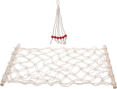 Handgeweven Fruitmand - Opbergnet Keuken - Keuken Organiseren - Met Bananenhanger - 2 stuks - Diverse kleuren