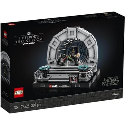LEGO Star War Troonzaal van de Keizer Diorama Modelbouw Set - 75352