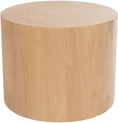Zuiver Silo Bijzettafel/ Pilaar 45 cm Hout Naturel