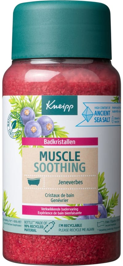 Kneipp Badkristallen Muscle Soothing Jeneverbes - 3 x 600 gr - Voordeelverpakking