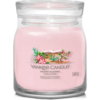 Yankee Candle - Desert Blooms Medium Geurkaars - 50 branduren - 2 lonten