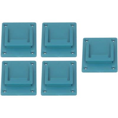 5 Set Gereedschapshouder Dockbevestiging ABS Sterk Stabiel 18V Lithium Batterij Gereedschap Opbergrek voor Bosch