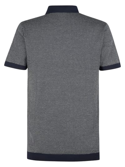 Petrol Industries - Heren Gebreide polo Nopalito - Blauw - Maat S