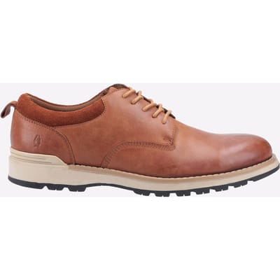 Hush Puppies Dylan Suède Herenschoenen Met Veters In Het Bruin