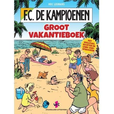 F.C. De Kampioenen FC De Kampioenen - Groot vakantieboek Educatieve boeken (spelletjes en raadsels)