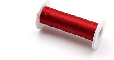 Vislijn Gevlochten Lijn - Bouwdraad Polyester - Hengelbouw Afwerking - 150D Multi-gevlochten Garen - 50 Meter Lengte - Rood