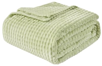 Luxe Fleece Deken Queen Zacht en Warm Pluche Plaid voor Bank en Bed