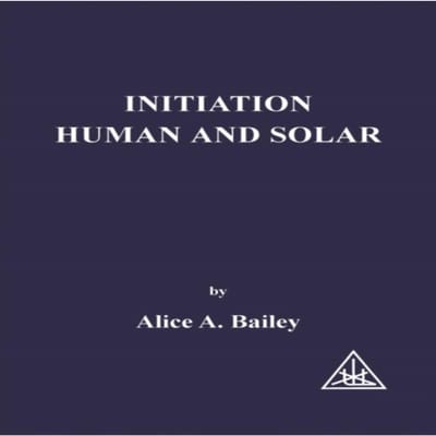 Initiatie Mens en Zon door Alice A. Bailey Paperback Boek 9780853301103