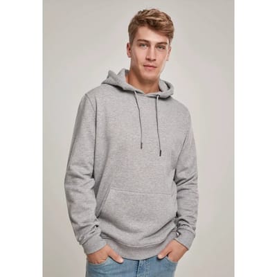 Urban Classics - Basic Sweat Hoodie/trui - L - Grijs