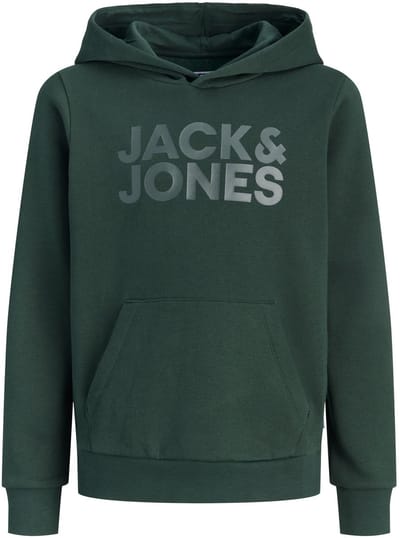 JACK & JONES- JJECORP LOGO SWEAT HOOD NOOS JNR - Jongens - Sweatshirt