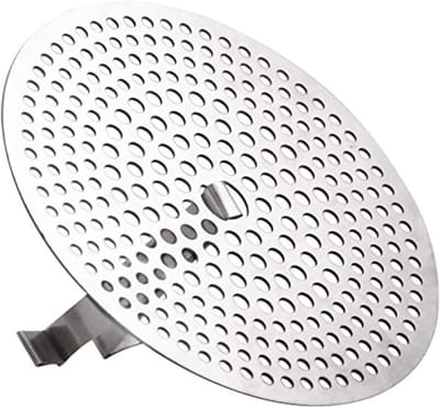 Haarafvoer RVS - Douche afvoer - Verstopte afvoer voorkomen - Universeel ontwerp - 10.9 cm - Zilverkleurig