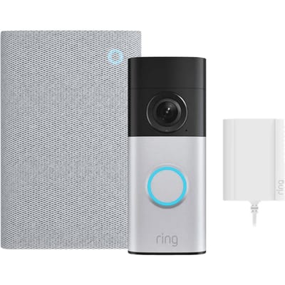 Ring Stekker Video Deurbel Plus Stekker 3e Generatie + Chime Plus