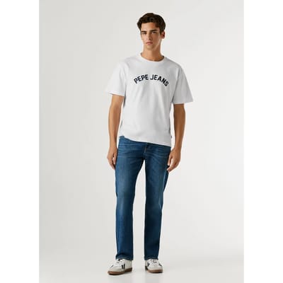 Pepe Jeans Gio T-shirt Met Korte Mouwen Wit L Man