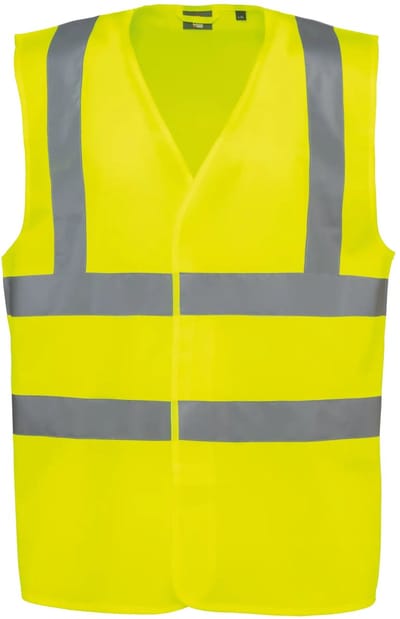 Hoge zichtbaarheid gilet WK. Designed To Work