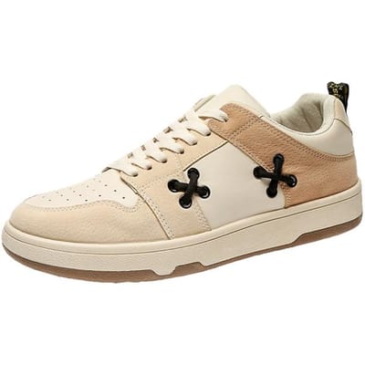 Skeatschoenen Heren Casual Schoenen Nieuwe Niche Heren Retro Platte Schoenen Antislip Slijtvast Trendy En Comfortabele Herenschoenen 42 kaki