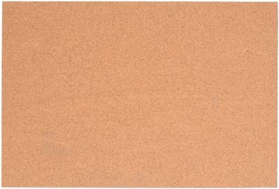 3x stuks kurkplaat/kurkbord - 30 x 45 x 0,3 cm - Memobord - Hobby/knutsel materialen