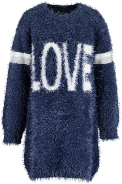 Blue Seven Meisjes Tuniek - donkerblauw - Maat 116