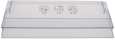 BEKO - PANEEL VRIESLADE DIEPVRIEZER RFNE270L23W puntscharnier bovenaan !!!! - 5906370700