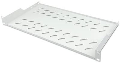 Uittrekbare Plank voor 19" Kasten - Draagvermogen 15kg - 483x250x45mm - Grijs