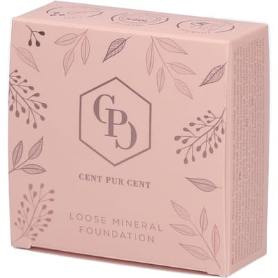Cent Pur Cent Loose Mineral Foundation 9.0 - 100% mineral - SPF 20 - Huidvriendelijk - Natuurlijk