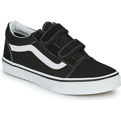 Vans Vans Old Skool V Checkerboard Sneakers zwart