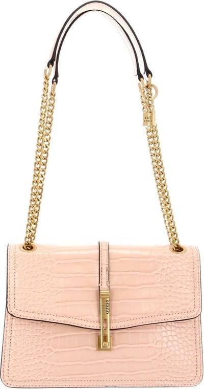 GUESS Schoudertas James Convertible Xbody Flap Apricot Cream Abrikoos