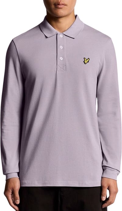 Lyle & Scott Longsleeve Polo Heren - Maat S