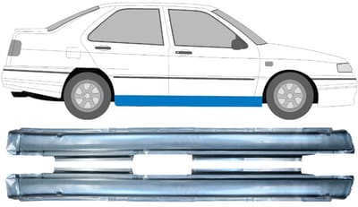 Volledige dorpel voor Seat Toledo I 1991-1999 / Links + Rechts / Set
