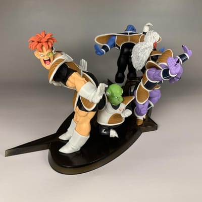 Dragon Ball Z Ginyu Force Figuur Anime Figuur Jeice Guldo Recoom Burter Actiefiguur Pvc Beeld DBZ Figuur Model Poppetje Speelgoed black